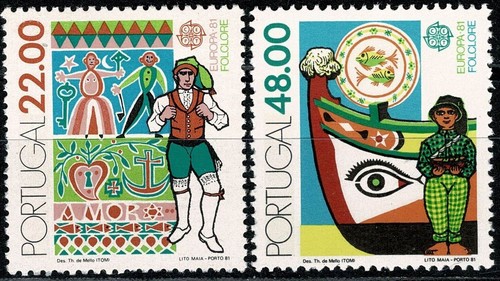 Portugal 1981 cept europa - portugal,