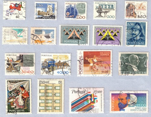 Portugal used stamps mixed - used,