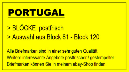 Portugal auswahl postfrischer - portugal,