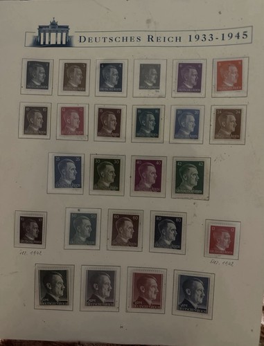 Briefmarkensammlung - , zu