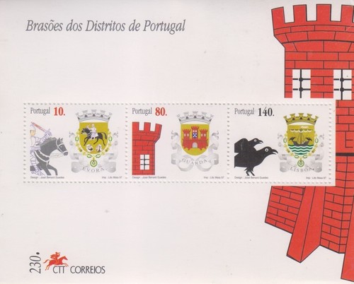 Distriktswappen portugal - distriktswappen,