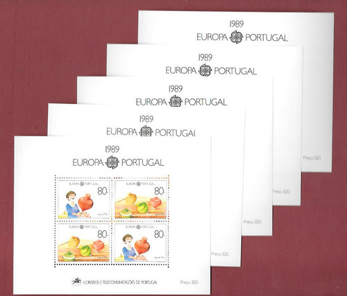 Portugal 1989 bl 64 - 5,