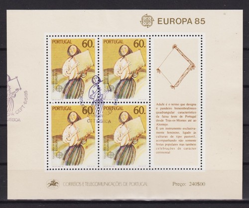 Europa cept portugal - , bl