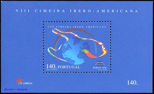 1998 portugal block 143 - 1998,, **