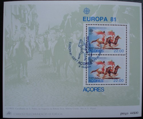 Azoren portugal 1981 europa - azoren, 1981:
