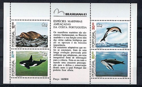 Portugal 1983 fische - 1983, block