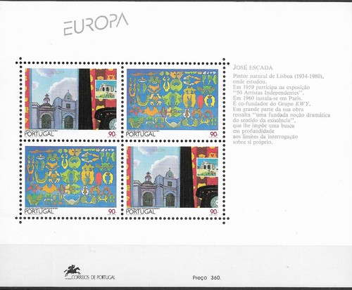 1993 portugal mi bl - ,