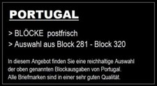 PORTUGAL Auswahl diverser