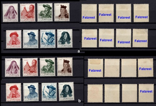 Portugal 1947 706 713 - portugal, 1947,