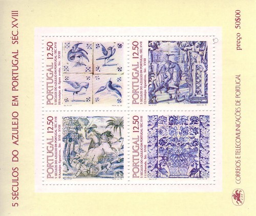 Portugal block postfrisch - ,