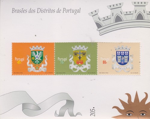 Distriktswappen portugal - distriktswappen,